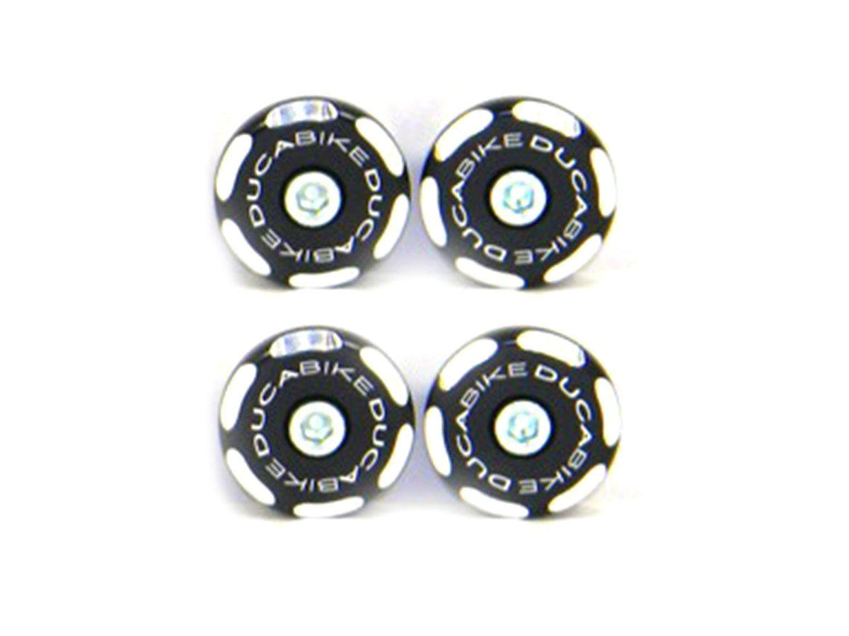 Ducabike DBK TTMSR02 Kit Frame Plugs - BLACK