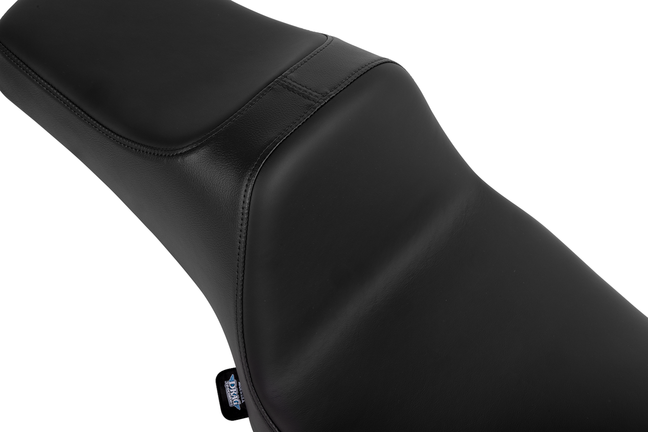Drag Specialties Seats Predator III 2-Up Seat - Vinyl/Solar Leather - Smooth - Chieftain '25/Challenger '20-'25