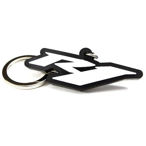SBR R1 Key Chain - White