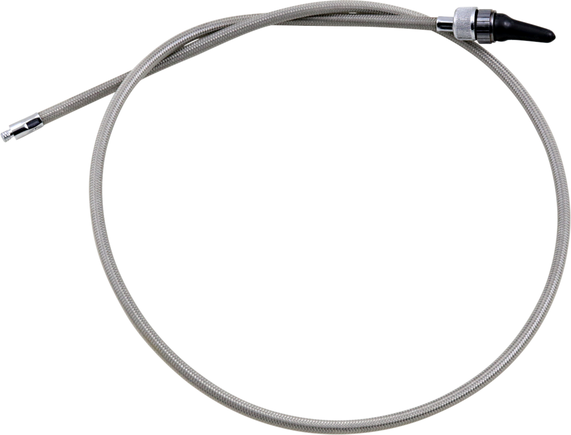 Motion Pro Armor Coat Braided Stainless Steel Speedometer Cable For Harley-Davidson - 43"