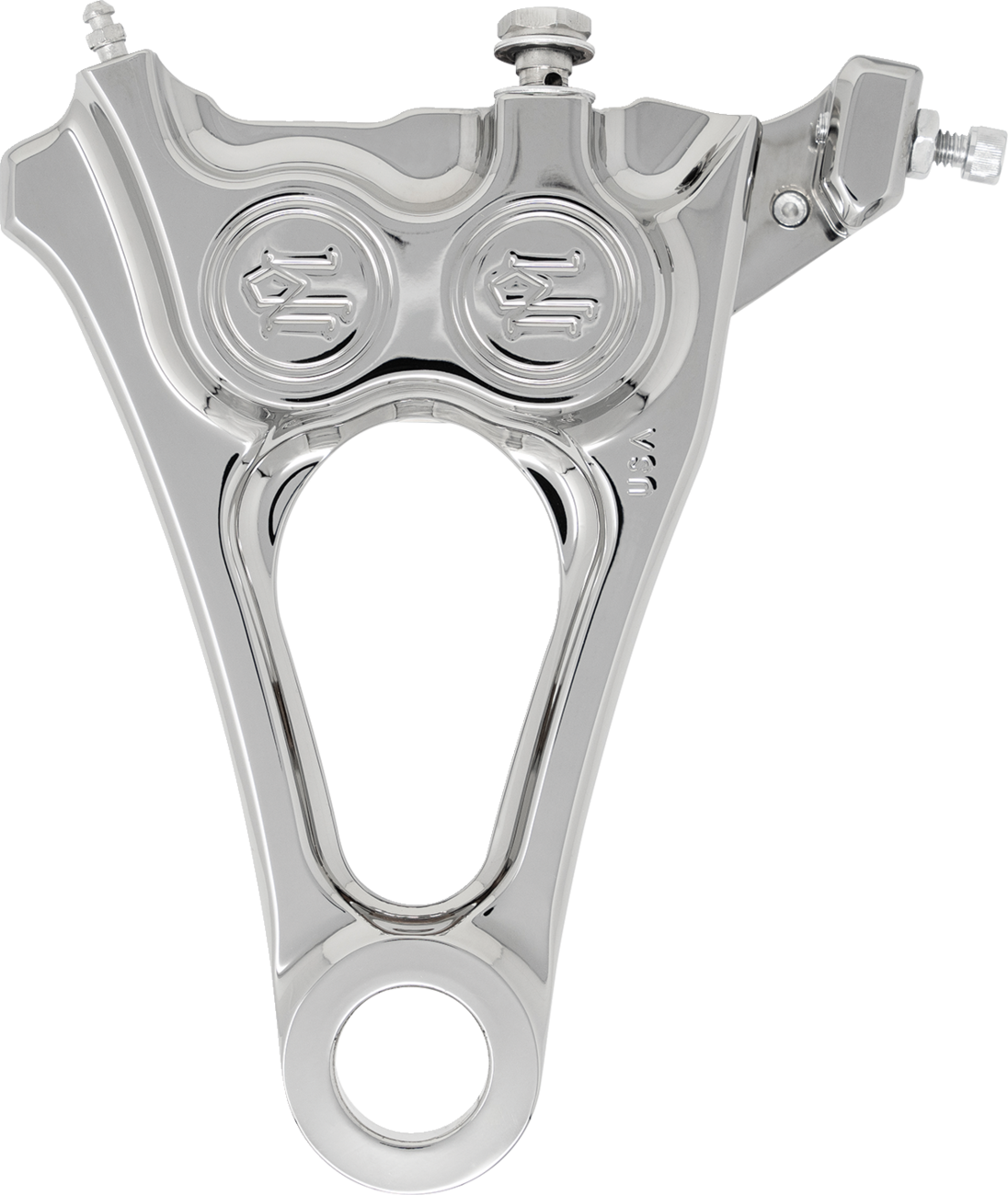 Performance Machine (PM) 4-Piston Differential-Bore Rear Caliper