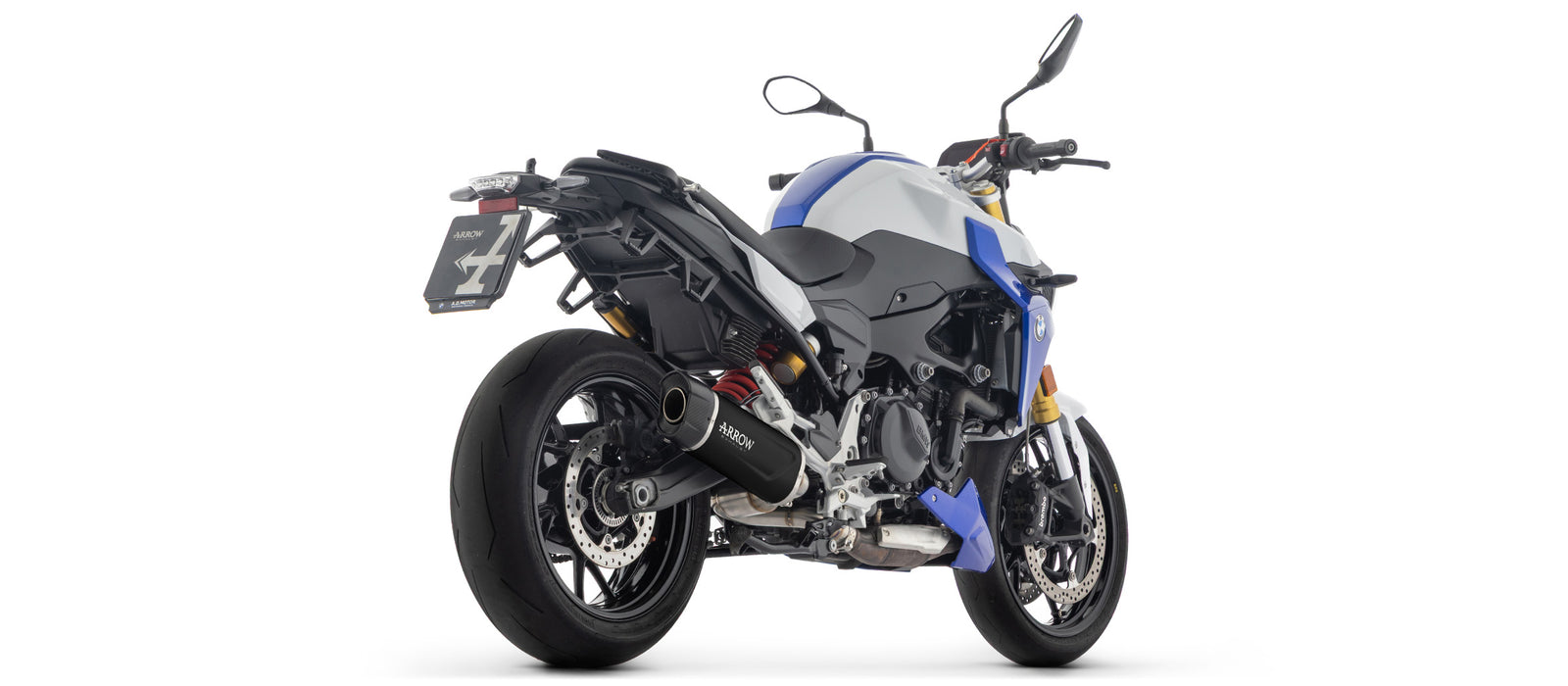 Indy Race Evo Aluminium Dark" Slip On With Carbon End Cap"