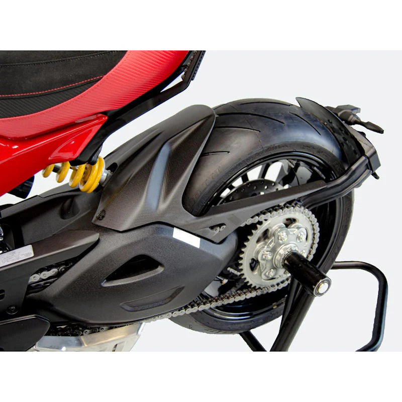 Ducabike DBK Carbon Fiber Rear Hugger For Ducati Diavel V4