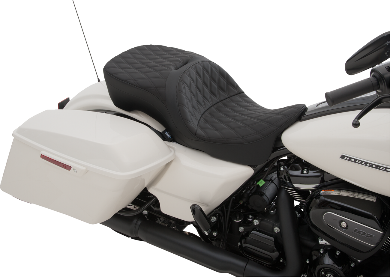 Drag Specialties Seats Touring Seat - Double Diamond - FL '09-'23