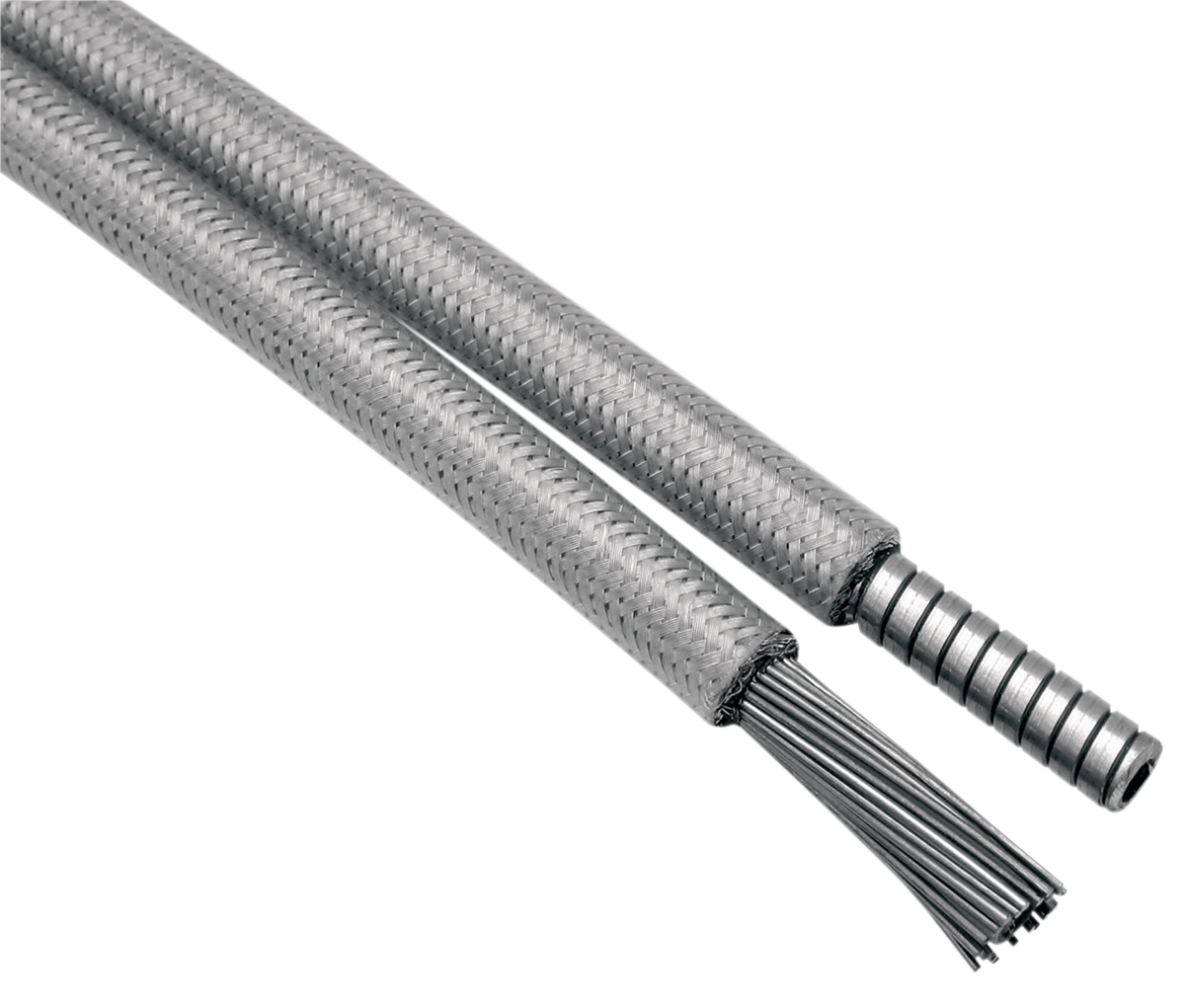 Motion Pro Armor Coat Braided Stainless Steel Clutch Cable - Coil Wound - 52"