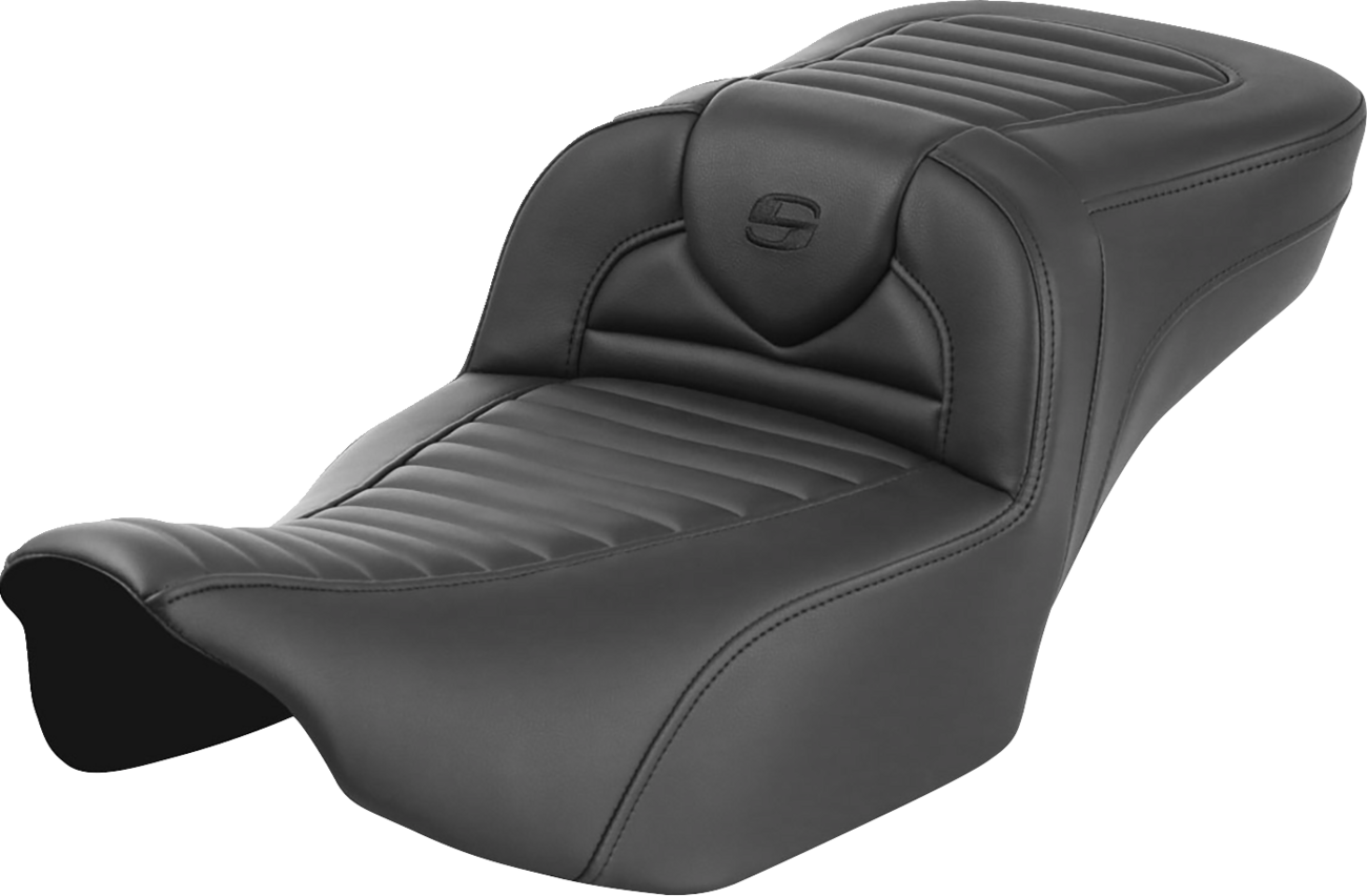 Saddlemen Roadsofa™ Extended Reach Seat - Without Backrest - Tuck-N-Roll - FLTR/FLHX '23-'24