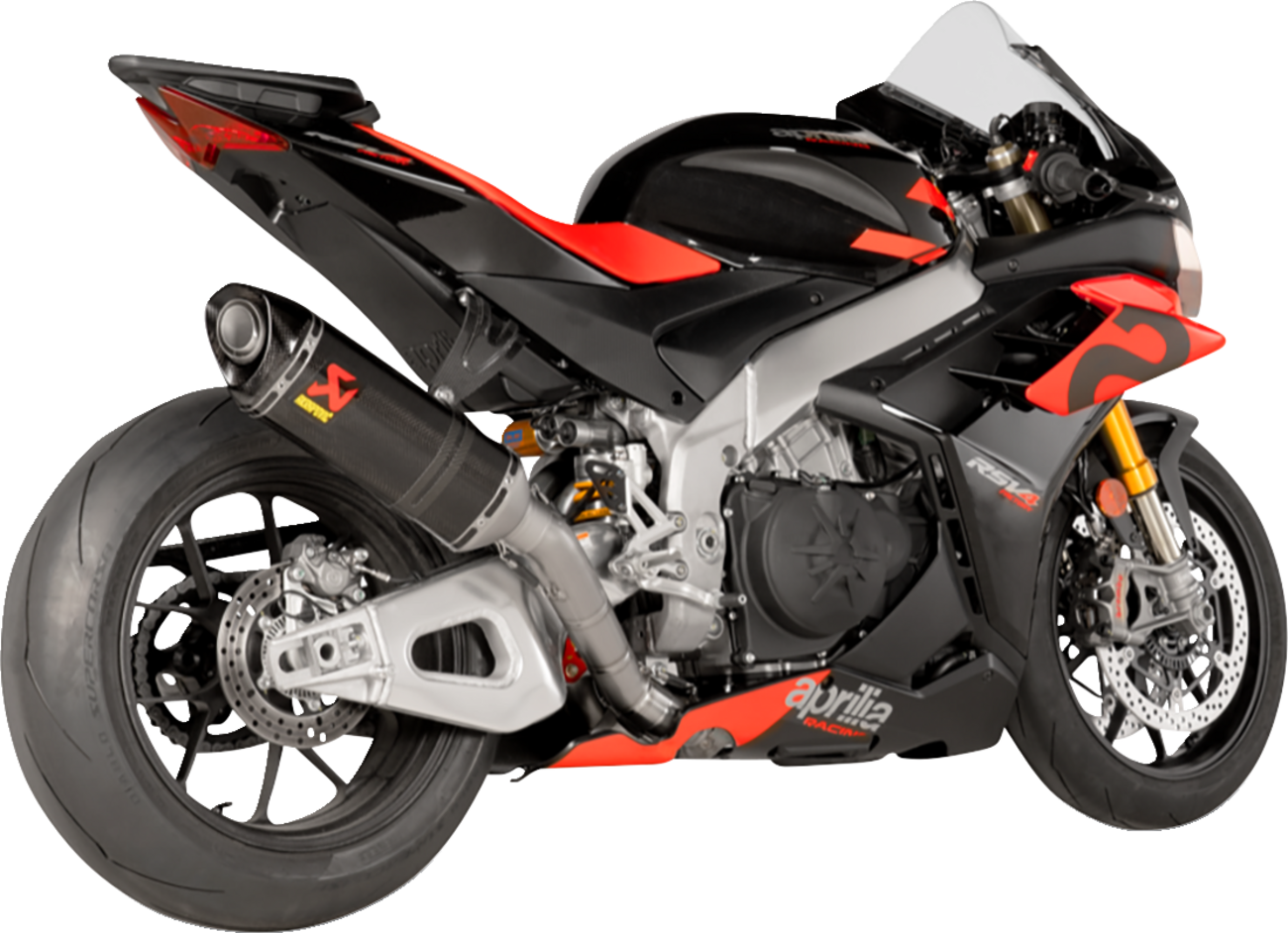 Akrapovic Evolution Line Exhaust System - Titanium/Carbon Fiber - RSV4