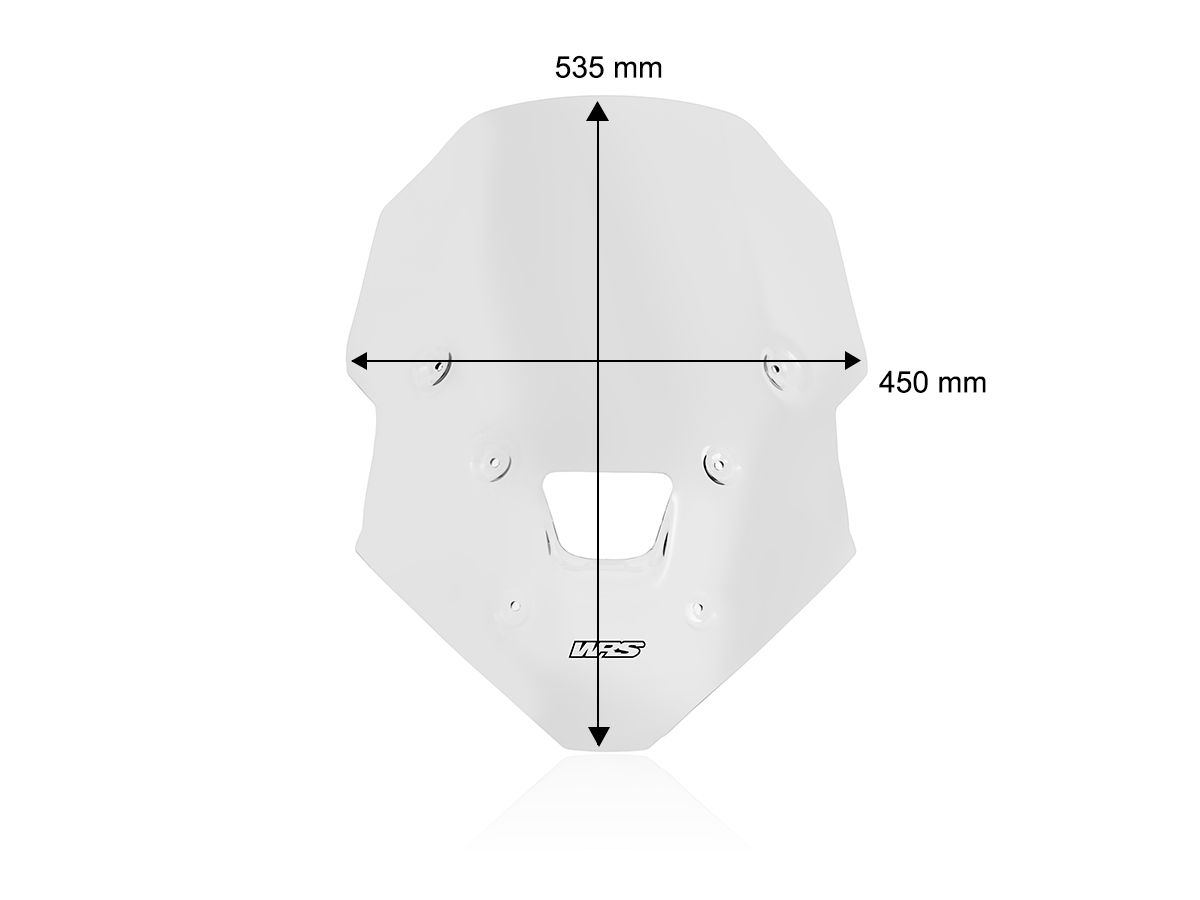 WRS CAPONORD WINDSCREEN HONDA CRF 1100 L AFRICA TWIN 2024-2025