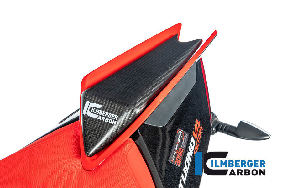 Ilmberger Carbon Passenger Seat Cover Aprilia Tuono / RSV4 From 2021 - Matte