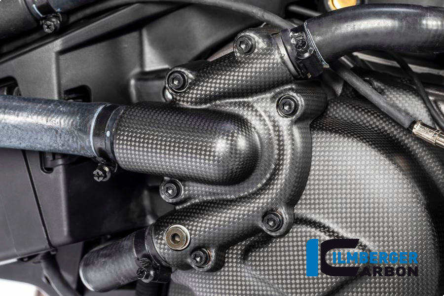 Ilmberger Carbon Waterpump Guard - Matte
