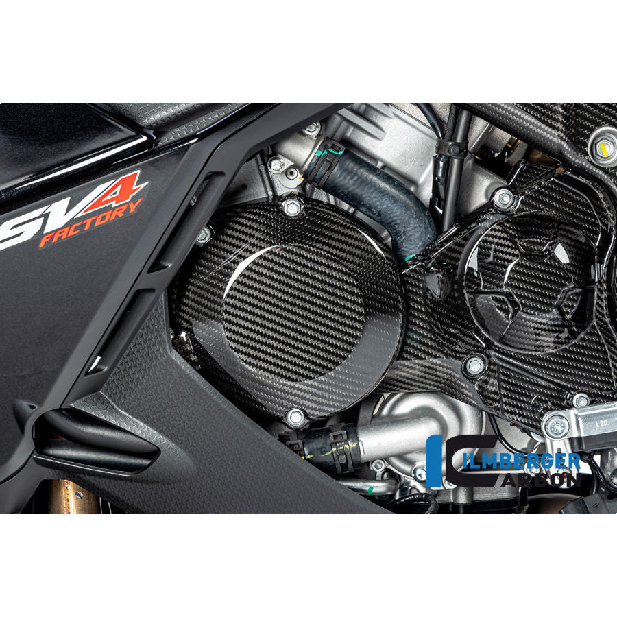 Ilmberger Carbon Fiber Alternator Engine Case Cover Aprilia Tuono V4 Factory