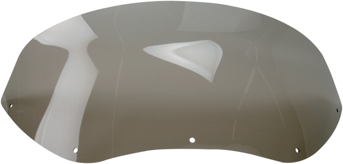 Wind Vest Windshield - 10" - Smoke - FLTR