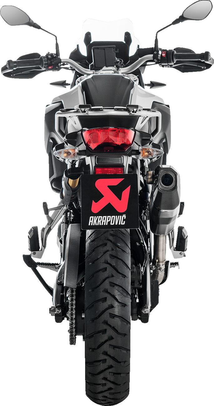 Akrapovic Slip-On Line Muffler - Titanium Black - BMW F850GS