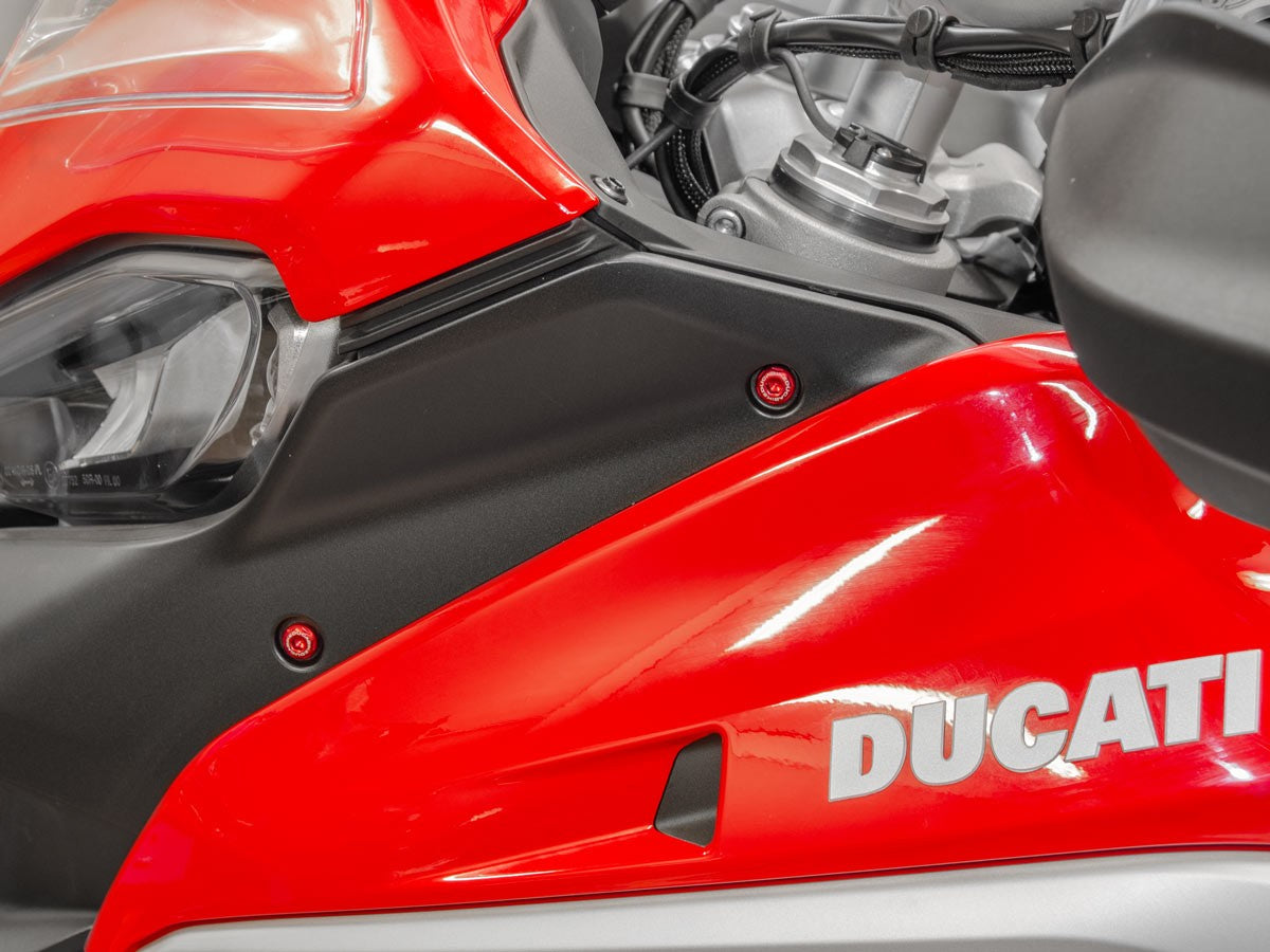 Ducabike DBK KVT34 MTSV4 Pikes Peak Air Conveyors Screw Kit - RED