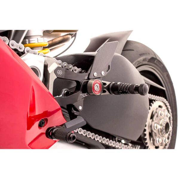 Gilles Tooling MUE2 Adjsutable Racing Rear Sets For Panigale V4 V4S V4R