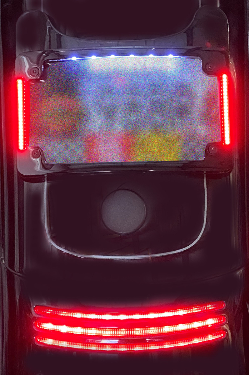 Custom Dynamics LED Radius License Plate Frame