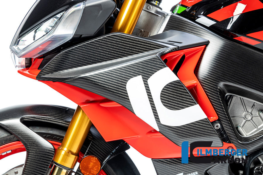 Ilmberger Carbon Wind Deflektor / Side Fairing Left Side Aprilia Tuono V4 From 2021 - Matte