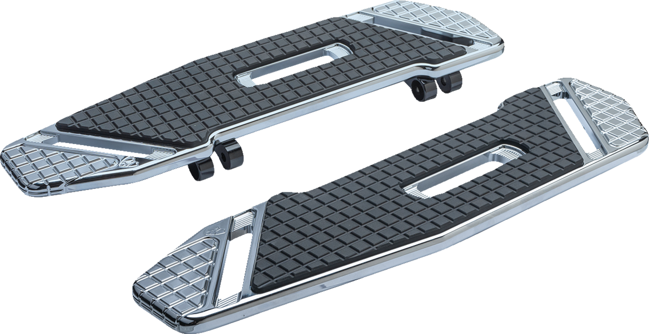Arlen NESS SpeedLiner Floorboards - Driver - Chrome