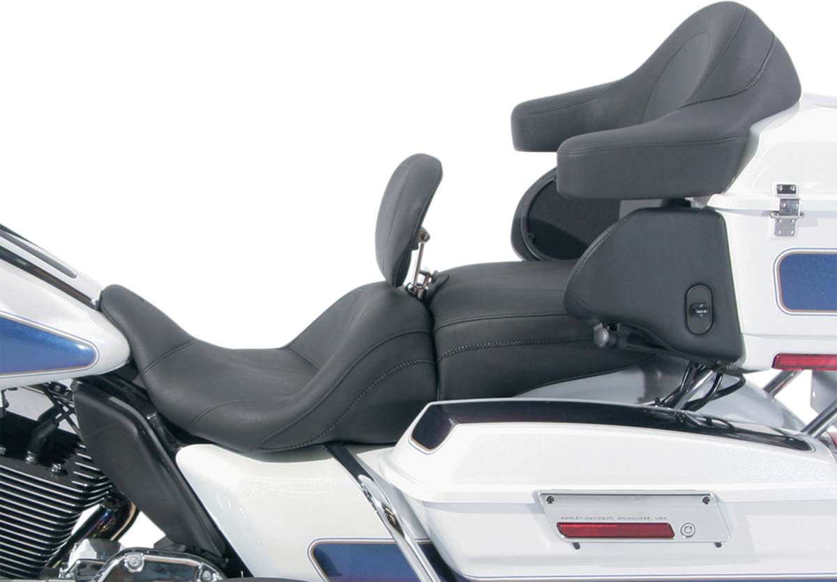 Mustang Lowdown Seat With Driver Backrest - Plain - FL '08-'25