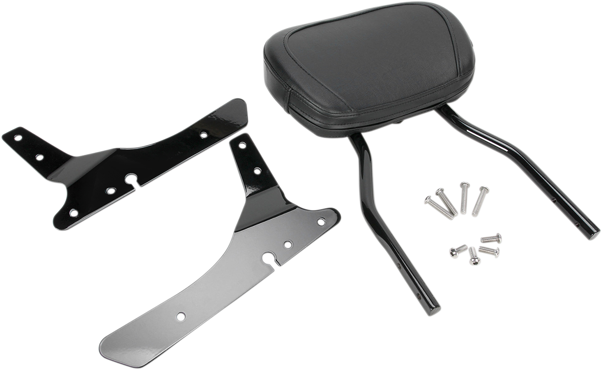 Cobra Round Sissy Bar - Short - Black - Sportster