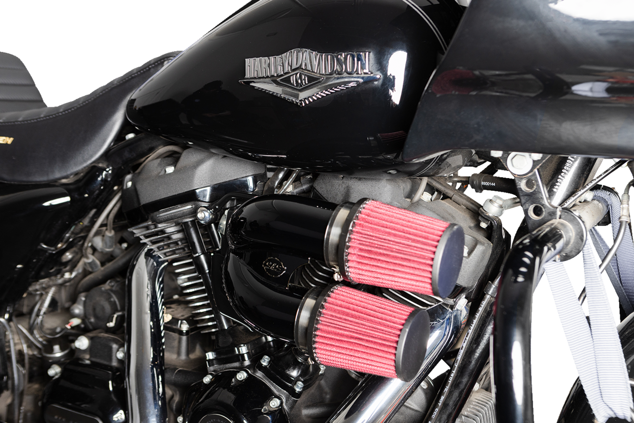 S&S Cycle Tuned Induction Air Cleaner Kit - Gloss Black