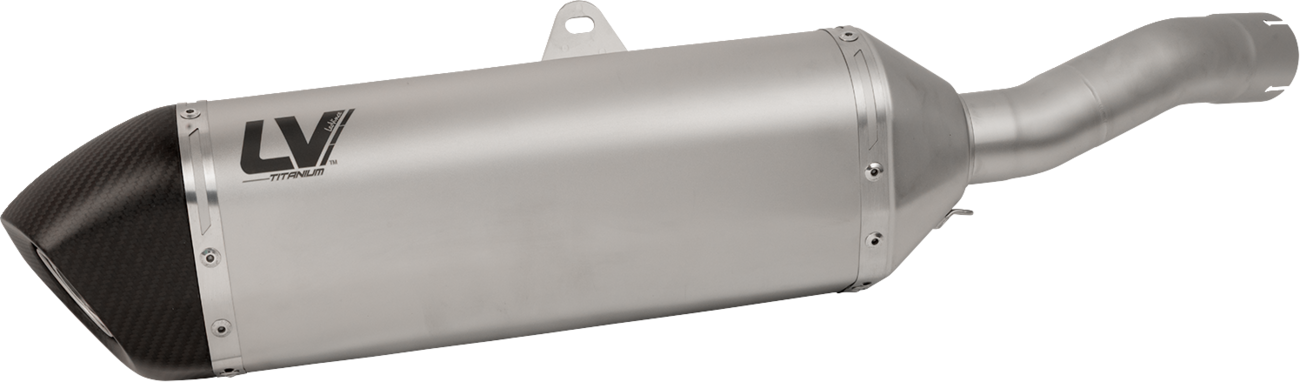 LeoVince LV-14 Slip-On Muffler - Titanium - BMW F 750/900 GS