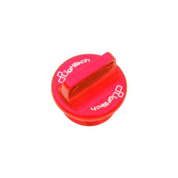 LighTech CNC Aluminum Oil Filler Cap For Yamaha R1 R1M - Red