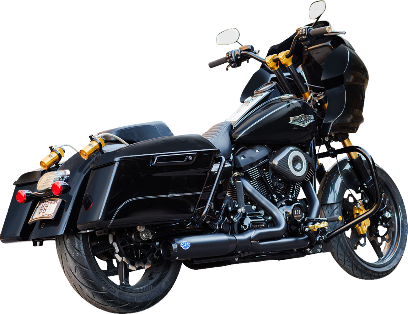 S&S Cycle 2-Into-1 Qualifier Exhaust System