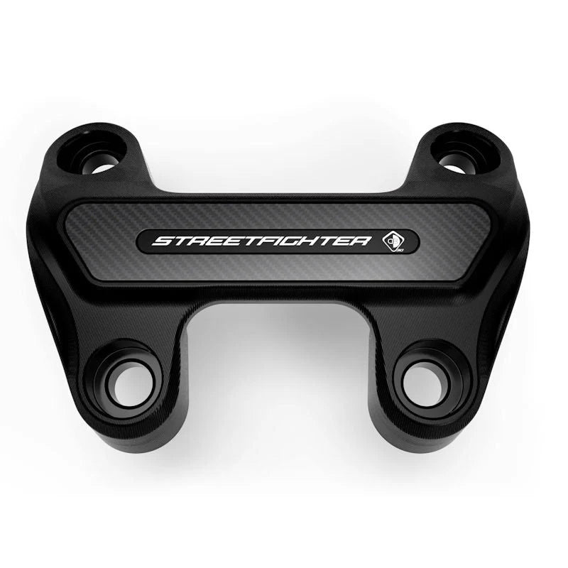 Ducabike DBK Carbon Fiber CNC 3D Handlebar Clamp Ducati Streetfighter V4 V4S
