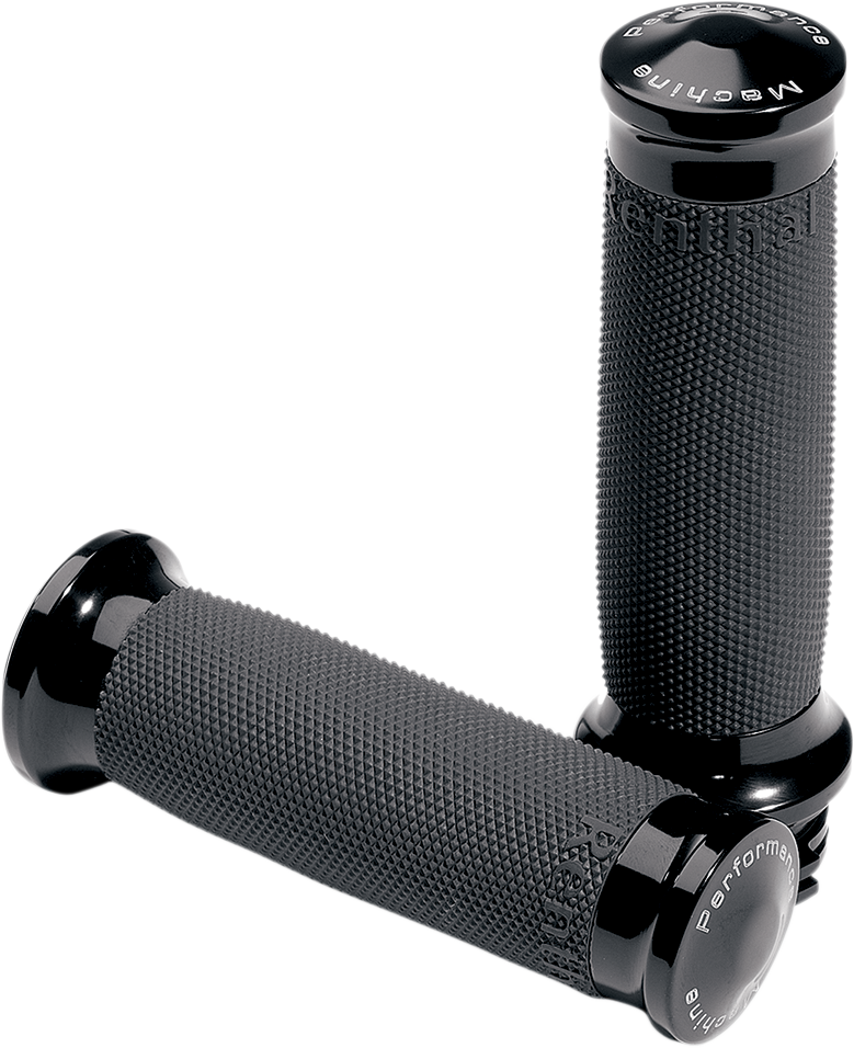 Performance Machine (PM) Contour Renthal Wrapped Grips - Black