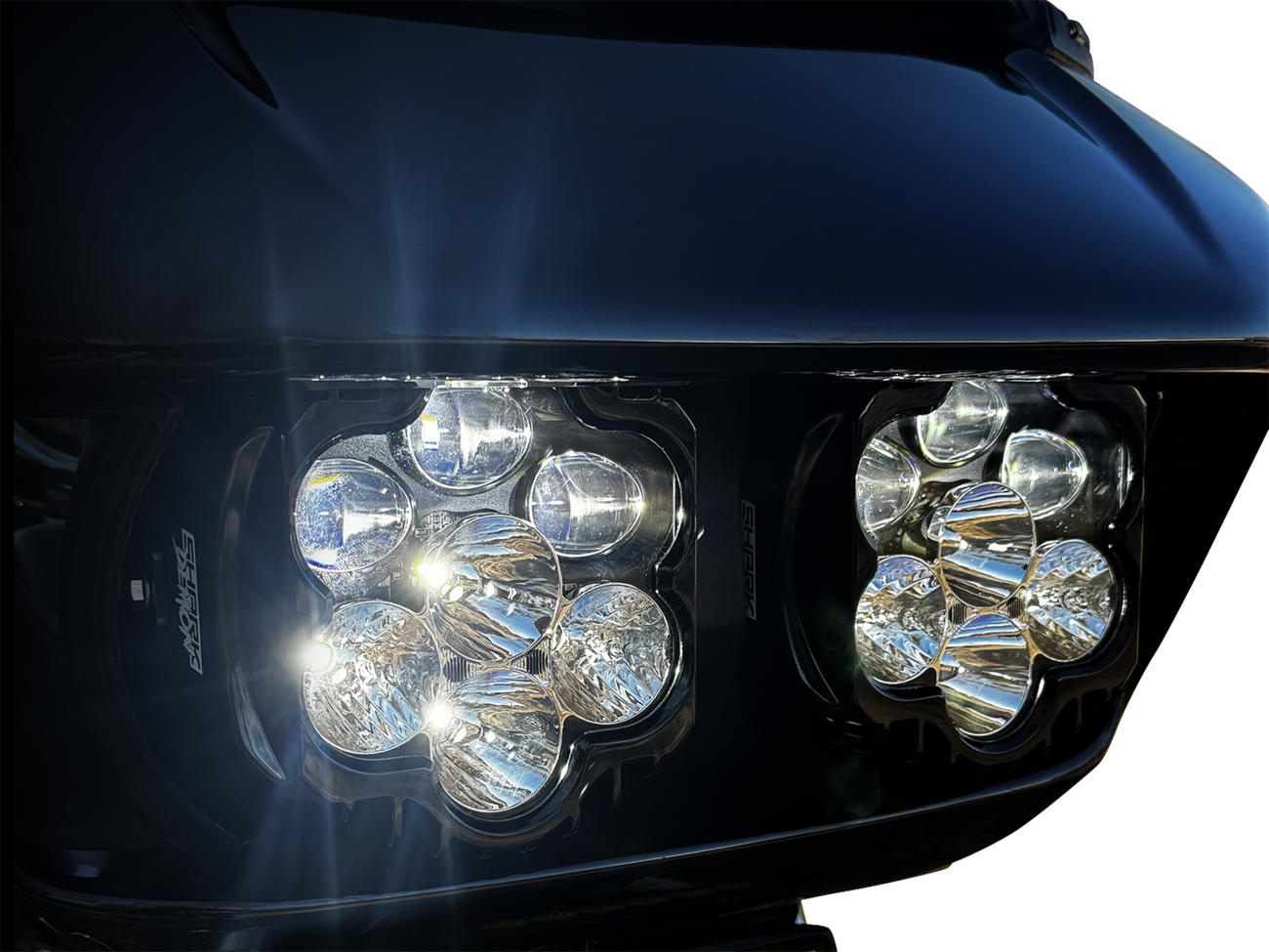 Custom Dynamics Shark Demon® 2 Headlight - Road Glide