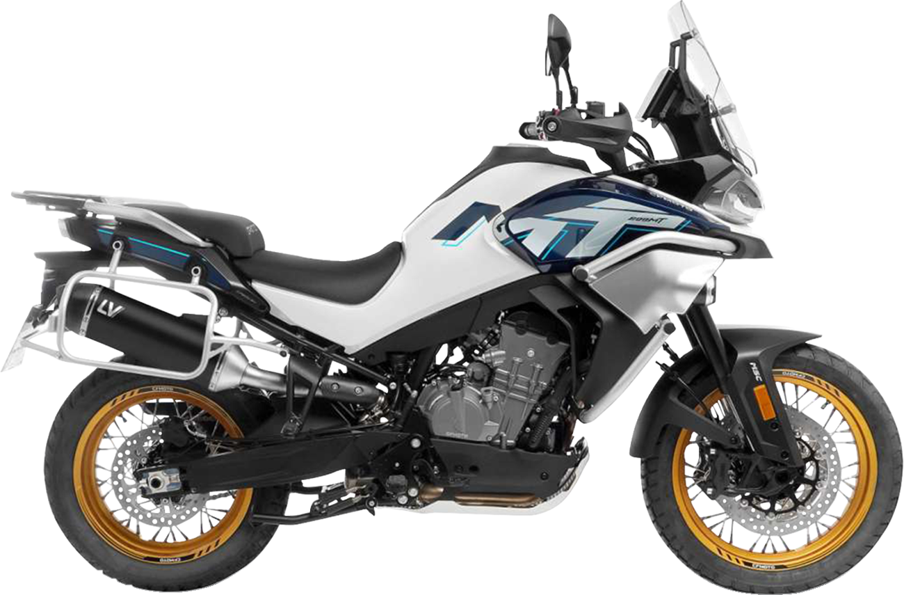 LeoVince LV-14 Slip-On Muffler - Black - KTM/CF MOTO 790/800/890/901