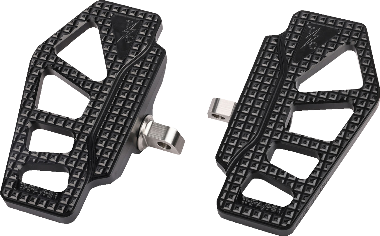 Thrashin Supply CO. Apex Mini Floorboards - Male Mount - Black