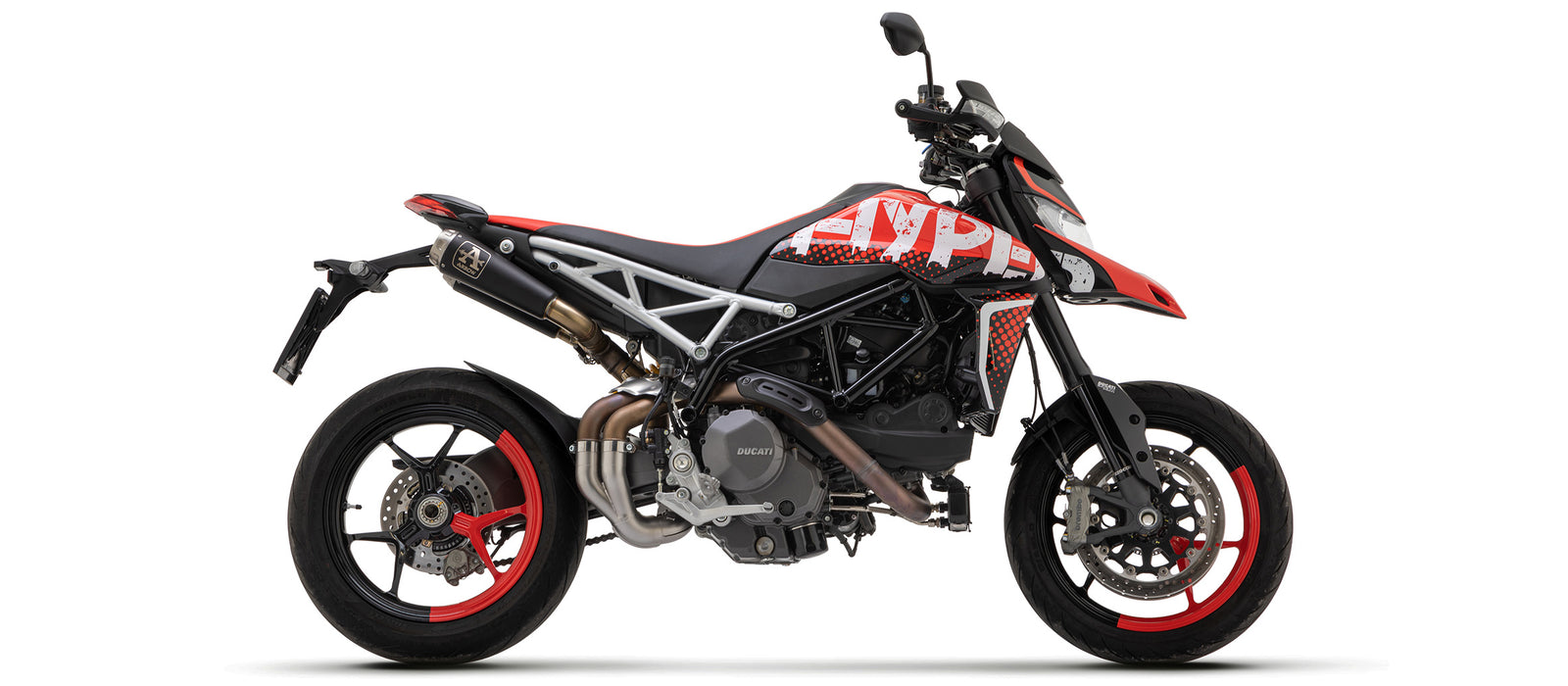 Pro-Race Nichrom Dark" Slip Ons + Non Catalytic Link Pipe"