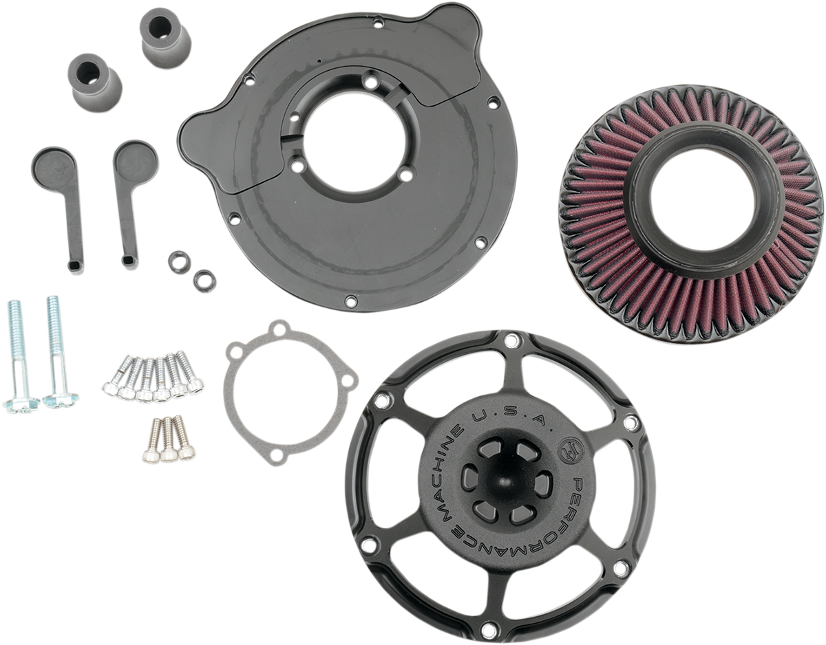 Performance Machine (PM) Max HP Air Cleaner Kit - Black Ops™