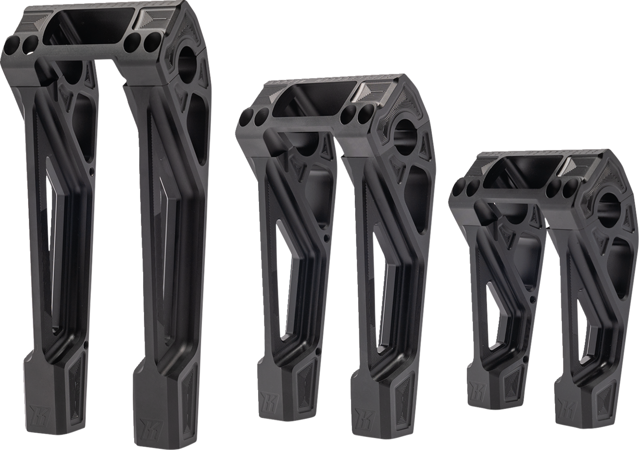 Kodlin USA Fastback Risers - 8" - Black