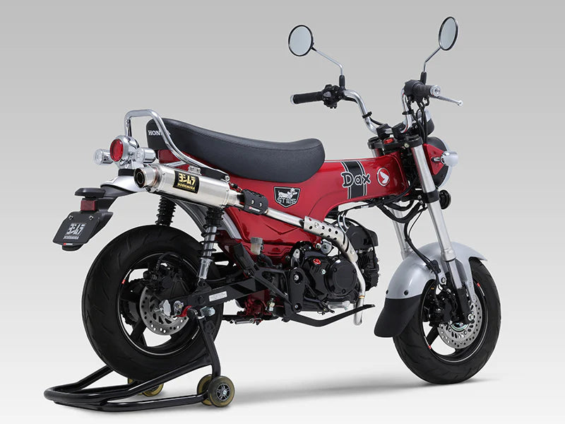 Yoshimura YAT DAX 125 2023-25 RACE GP-MAGNUM HIGH PIPE STAINLESS W/ STAINLESS MUFFLER