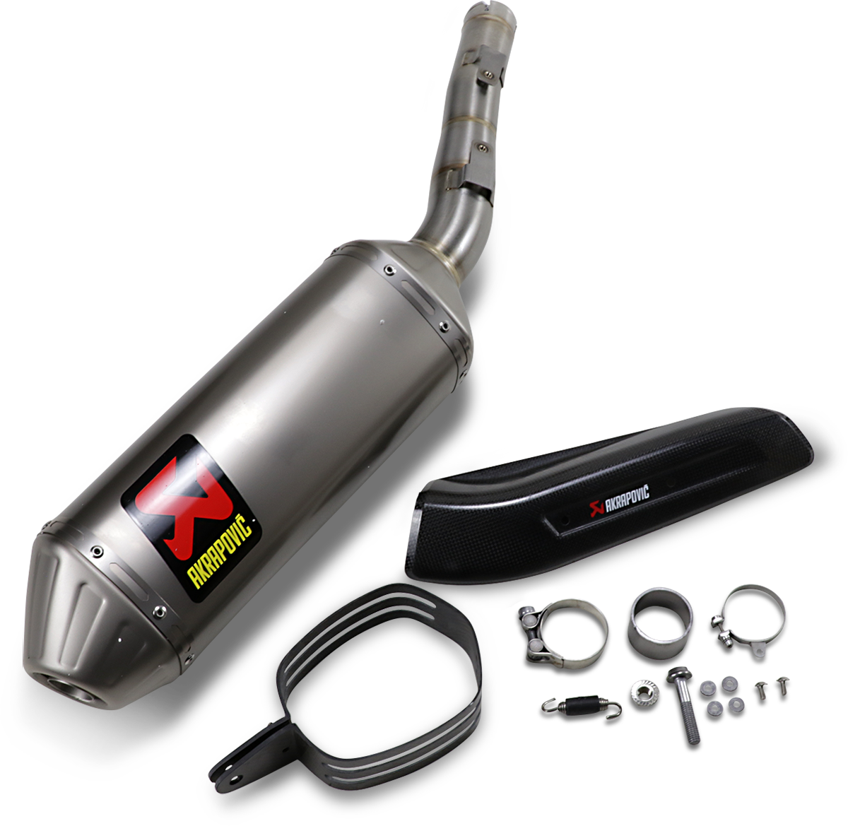 Akrapovic Slip-On Line Muffler - Titanium - Ténéré 700