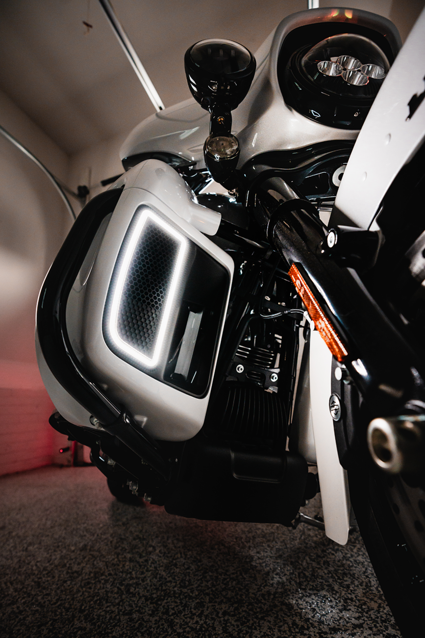Custom Dynamics Lower Fairing Light Inserts