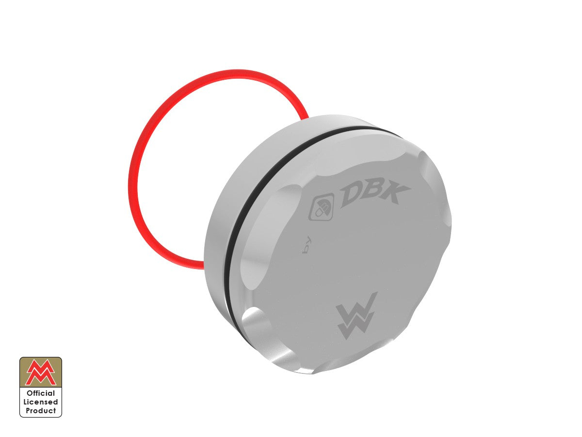 Ducabike DBK TLS18 Rear Fluid Reservoir Cap Moto Morini - SILVER