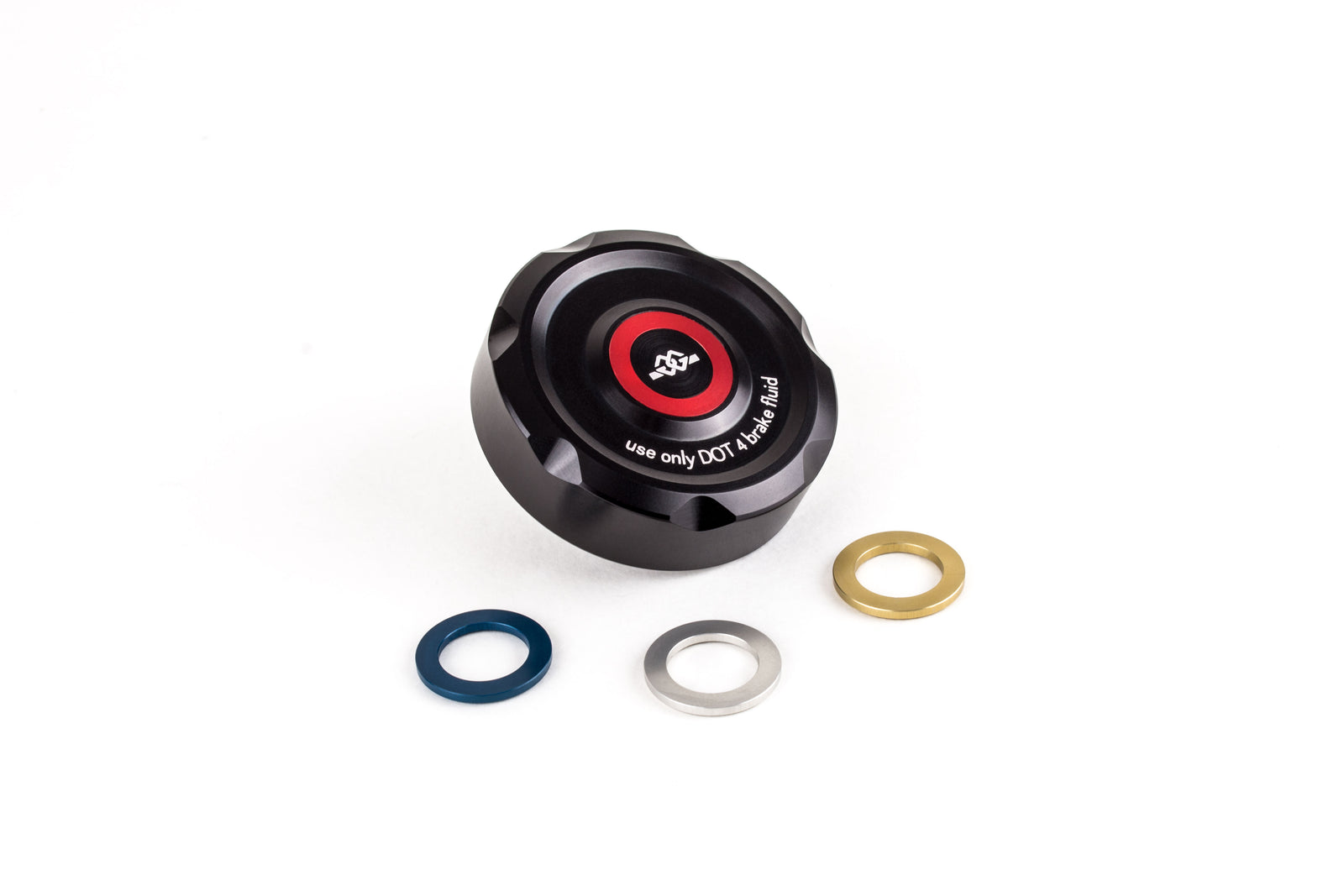 Gilles Tooling Rear Brake Fluid Reservoir Cover Black