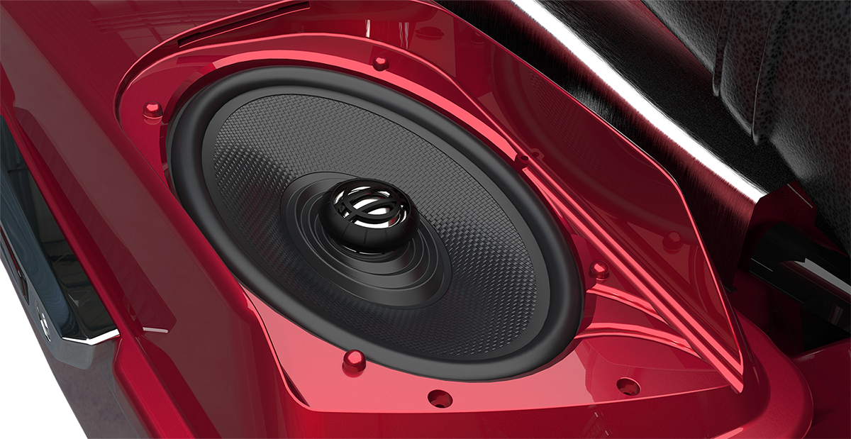 Hogtunes Speaker Lid - 6"X9" XL Speakers