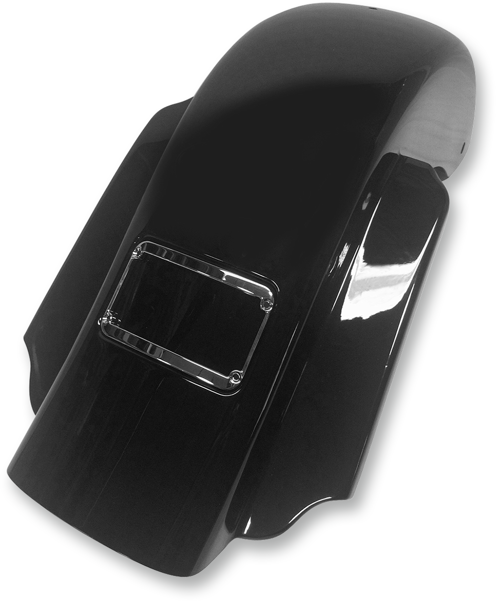 Klock Werks The One Rear Fender - Frenched - Black - Steel