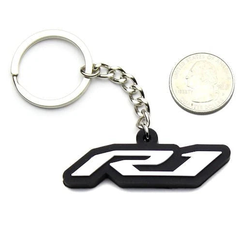 SBR R1 Soft Rubber Key Chain