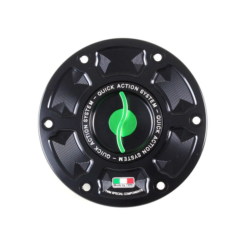 TWM Quick Action CNC Aluminum Gas Cap For Ducati - TDPR.08
