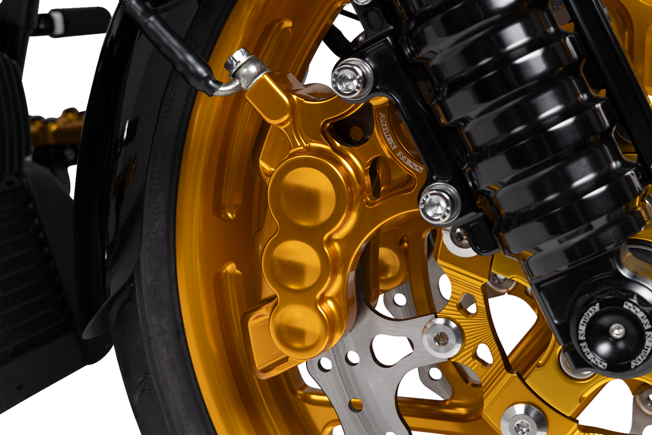 Arlen NESS 6-Piston Caliper - 14" - Gold