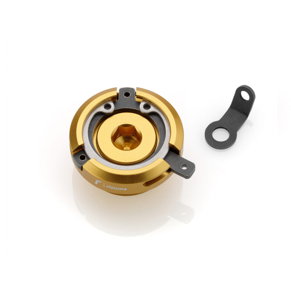 Rizoma Oil Filler Cap - gold / m20x15