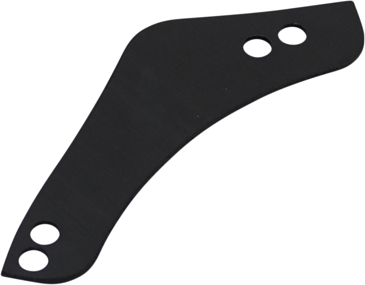 Arlen NESS Replacement Breather Bolt Cover Plate - Inverted/Method/Clear Tear/Sidekick - Left - Black