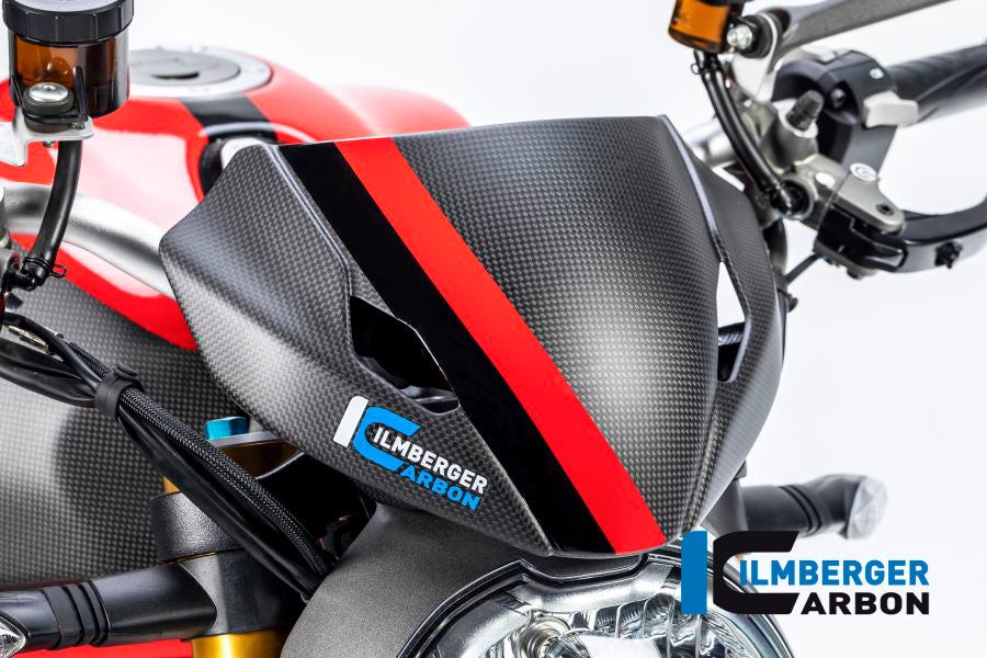 Ilmberger Carbon Windshield With Holder Ducati Monster 1200 / 1200 S - Matte