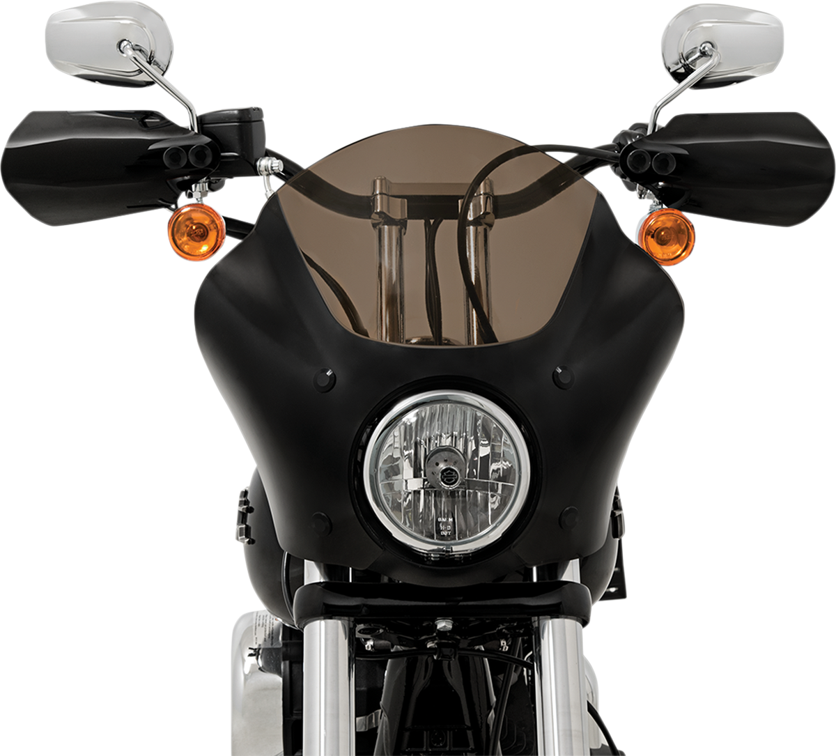 Memphis Shades Handguards - Black - FXR/Dyna/Softail/Sportster/Touring
